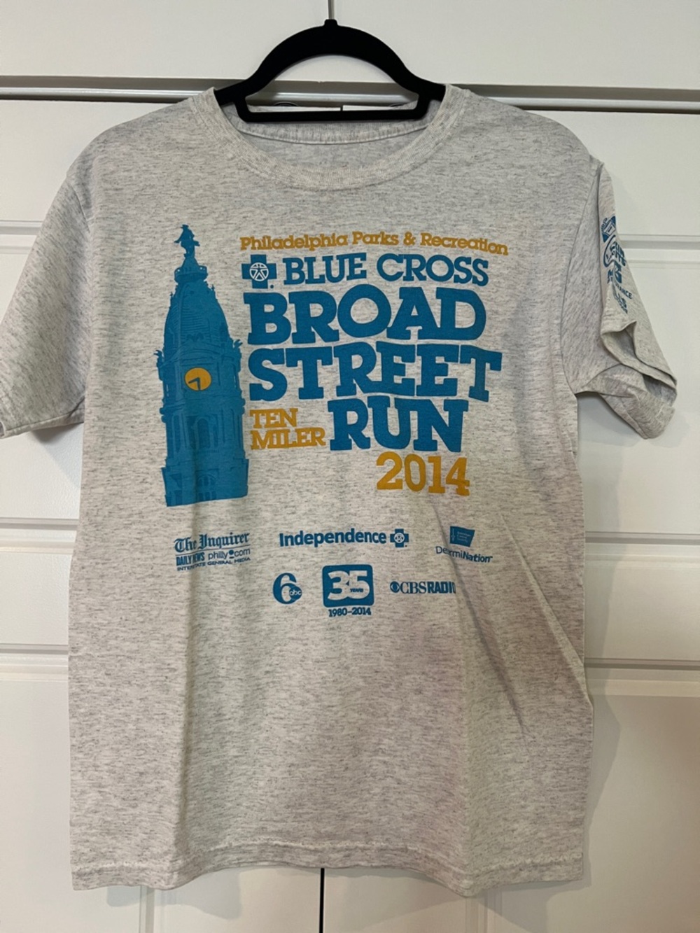Vintage - 2014 Broad Street Run Cotton Tee